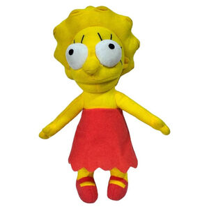The Simpsons Lisa‎ 18" Plush Stuffed Toy Rare